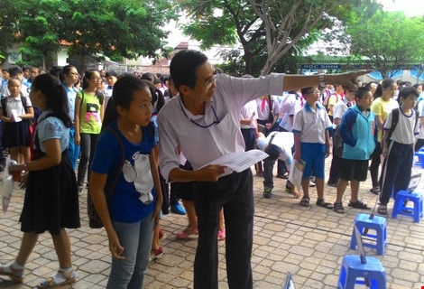 Bắt đầu phát hành đơn dự tuyển vào lớp 6 trường THPT Chuyên Trần Đại Nghĩa