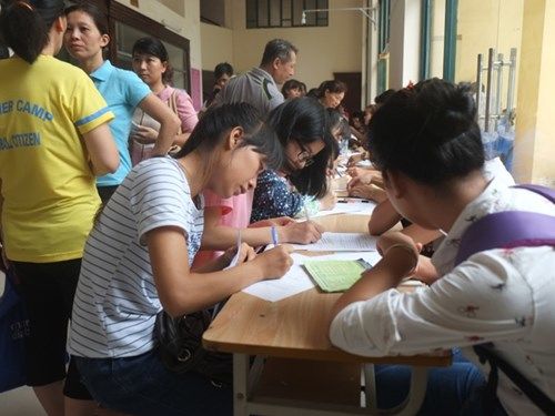 Hạ nhiệt tuyển sinh bằng công nghệ