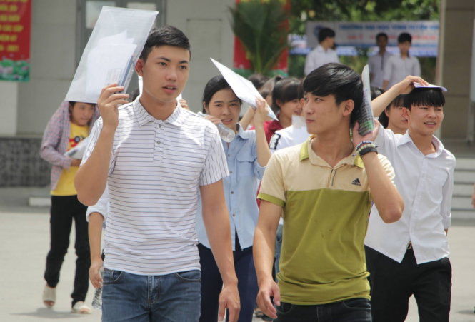 Hà Nội: thí sinh quay cóp không chịu ký biên bản