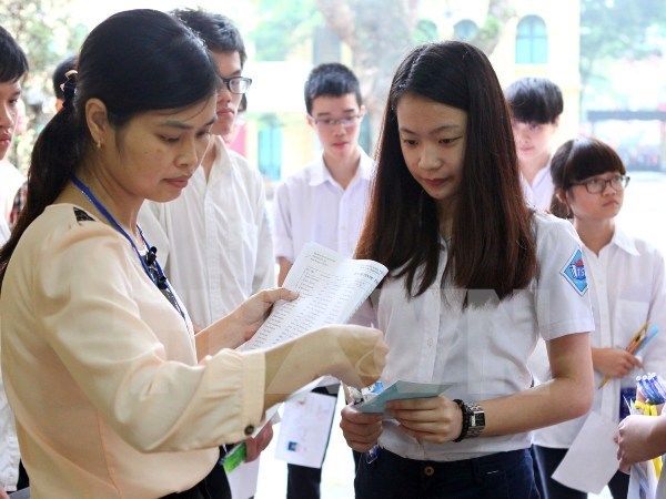 Công bố điểm chuẩn vào lớp 10 Nam Định năm 2016