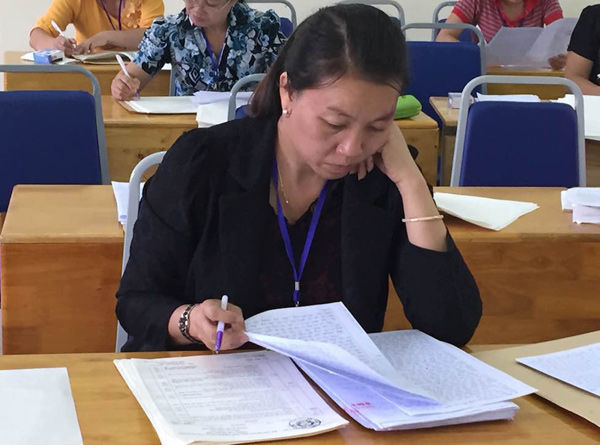 Điểm thi thấp hơn năm trước