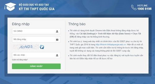 Bộ GD-ĐT cảnh báo trang thông tin giả mạo về kỳ thi THPT quốc gia