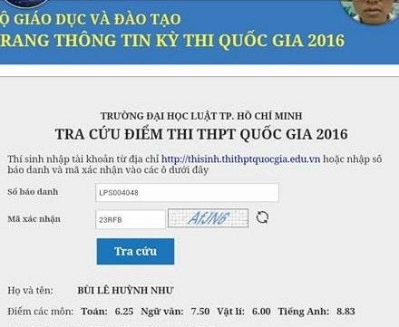 Điểm thi tiếng Anh của hơn 1.500 thí sinh bất ngờ bị thay đổi