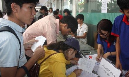 Đăng ký tuyển sinh qua mạng: Không có cơ hội đăng ký lại