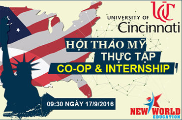 Chương trình thực tập hưởng lương Internship và Co-op Mỹ