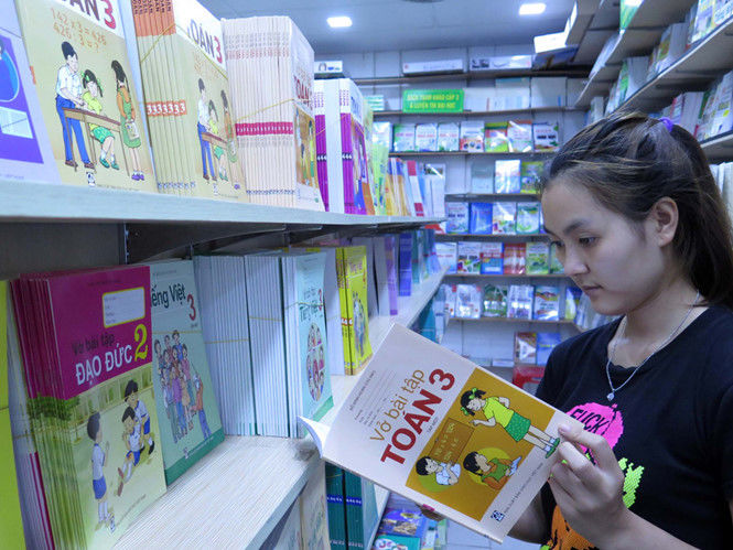 Lãng phí sách giáo khoa