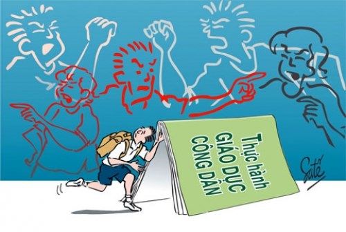 Trường chuyên nói gì về thi trắc nghiệm môn Giáo dục công dân?