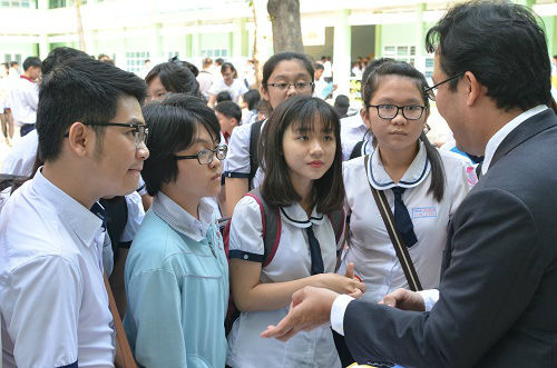 Nở rộ các trung tâm luyện thi trắc nghiệm cho học sinh