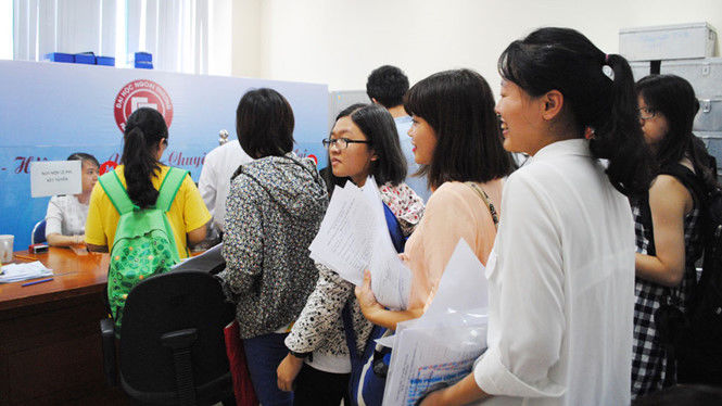 Lập nhóm tuyển sinh chung