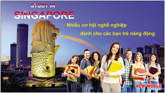 Du học Singapore 2017 - nhiều cơ hội nghề nghiệp cho các bạn trẻ năng động