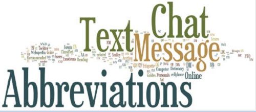 Những từ viết tắt thường dùng trong SMS