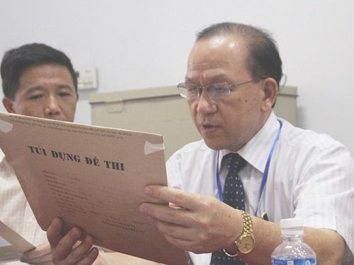 Các tỉnh đang tổ chức in sao đề thi THPT quốc gia