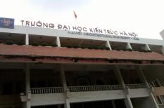 ĐH Kiến trúc Hà Nội thông báo điểm trúng tuyển 2017