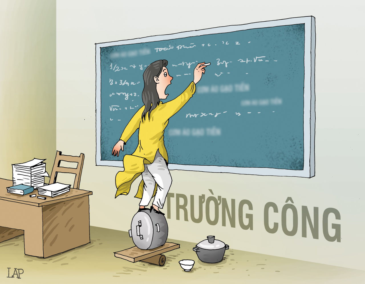 Thực trạng giáo viên giỏi chạy theo tiếng gọi trường tư