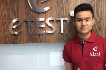 Bạn Thế Bình đạt 7.5 điểm IELTS.