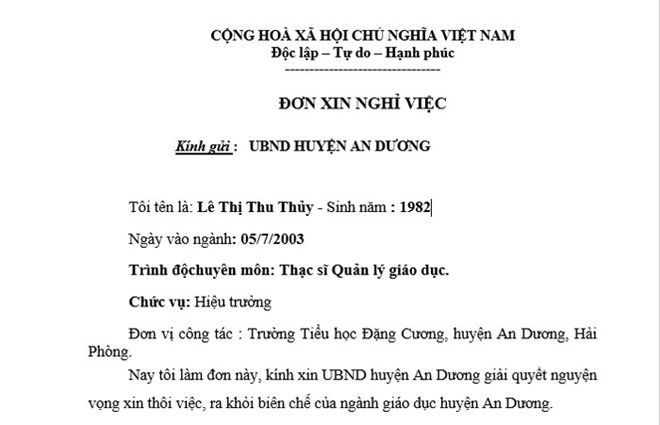Bị tố lạm thu, hiệu trưởng làm đơn thôi việc Bị tố lạm thu, hiệu trưởng làm đơn thôi việc