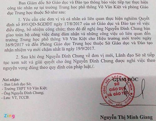 Giám đốc Sở GDĐT tỉnh Kiên Giang cho biết hiệu trường sẽ được lên chức khi về Sở - Ảnh 2