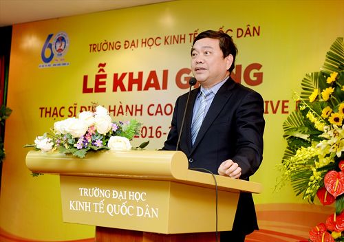 Khai giảng và trao bằng tốt nghiệp Chương trình Executive MBA tại Đại học Kinh tế Quốc dân năm 2017