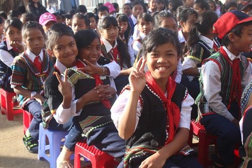 Lễ khai giảng của trường Dân tộc nội trú, Lâm Đồng