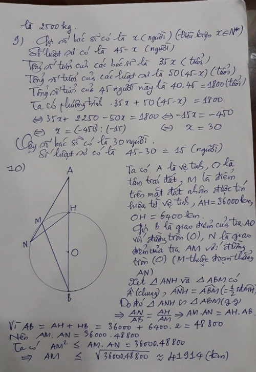 Tuyển sinh lớp 10: Gợi ý giải đề thi minh họa  Tuyển sinh lớp 10: Gợi ý giải đề thi minh họa