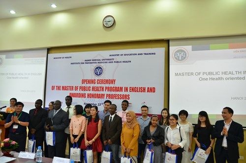 Việt Nam tổ chức chương trình đào tạo thạc sĩ ngành y tế cộng đồng cho người nước ngoài