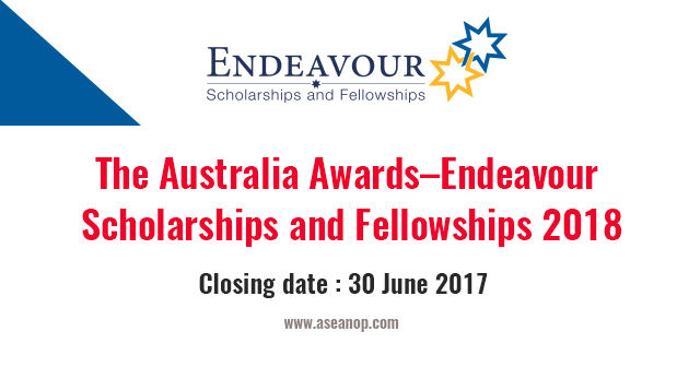 Đã có kết quả học bổng Endeavour ngắn và dài hạn niên khóa 2018