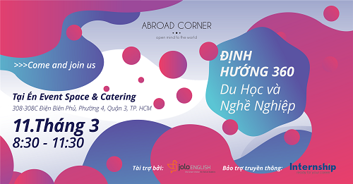 [EVENT] ĐỊNH HƯỚNG 360: DU HỌC VÀ NGHỀ NGHIỆP