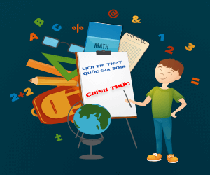 Lịch thi THPT Quốc gia 2018 - Chính thức từ Bộ Giáo dục 