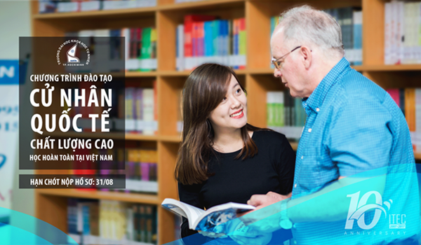 Chương trình Cử nhân Quốc tế đào tạo tại Việt Nam của  ĐH Khoa học Tự nhiên - ĐHQG TP.HCM