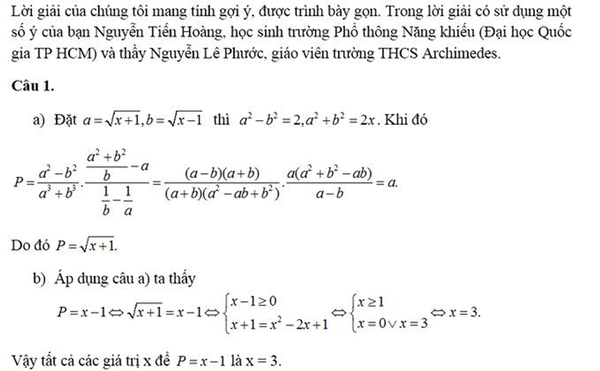 Công bố đề Toán chuyên ĐH sư Phạm: “Khá khó, thí sinh dễ bị mắc bẫy”