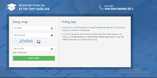 Hướng dẫn xem, tra cứu điểm thi THPT Quốc gia năm 2018 Hướng dẫn xem, tra cứu điểm thi THPT Quốc gia năm 2018