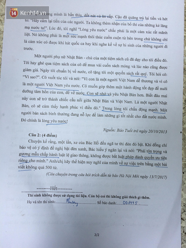 Kỳ thi Năng khiếu báo chí năm 2018 tổ chức thành công - Ảnh 2