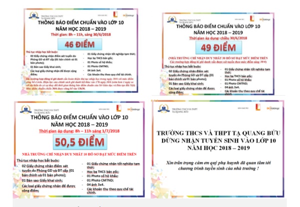 Trường Tạ Quang Bửu có lời giải thích cho màn thay đổi điểm đến chóng mặt