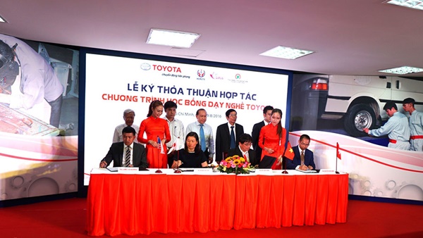 Tuyển sinh chương trình “Học bổng dạy nghề Toyota” khóa 2 ngành công nghệ ô tô
