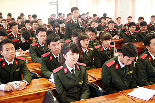 18 trường quân đội công bố mức điểm chuẩn đại học 2018