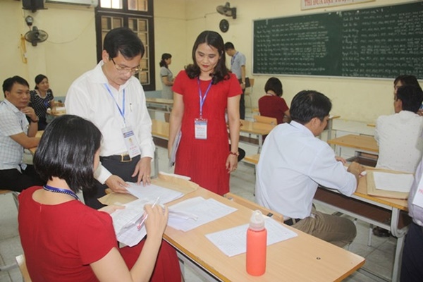 Có dấu hiệu bất thường trong khâu chấm bài thi trắc nghiệm ở Hòa Bình Có dấu hiệu bất thường trong khâu chấm bài thi trắc nghiệm ở Hòa Bình