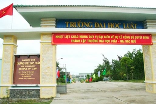 Đại học Luật - Đại học Huế công bố danh sách trúng tuyển năm 2018