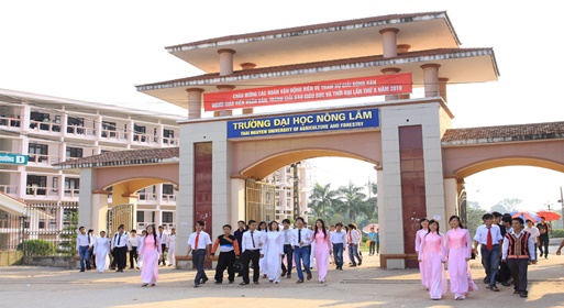 Đại học Nông Lâm - ĐH Thái Nguyên xét tuyển bổ sung đợt 1 năm 2018
