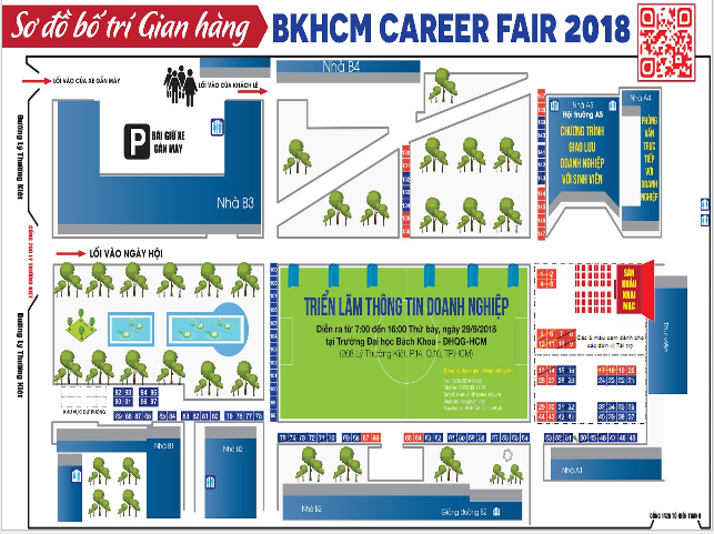 Tổ chức ngày Hội Việc Làm BKHCM Career Fair 2018