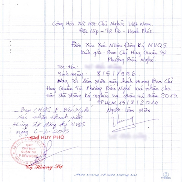 Hướng dẫn cách tạm hoãn Nghĩa vụ quân sự cho sinh viên - Ảnh 3