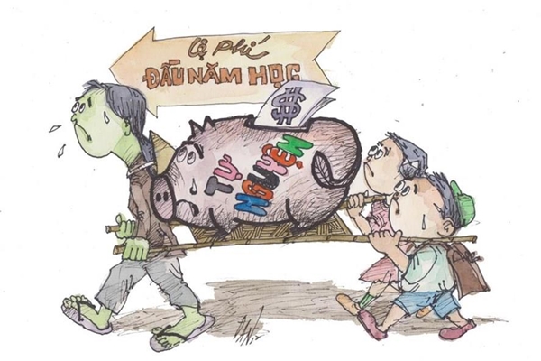 Tình trạng lạm thu đầu năm vẫn cứ tiếp diễn ở nhiều trường Tình trạng lạm thu đầu năm vẫn cứ tiếp diễn ở nhiều trường