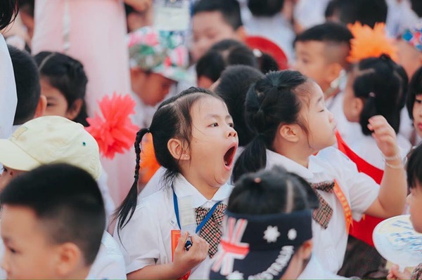 Chùm ảnh vui nhộn ngày khai giảng năm học mới