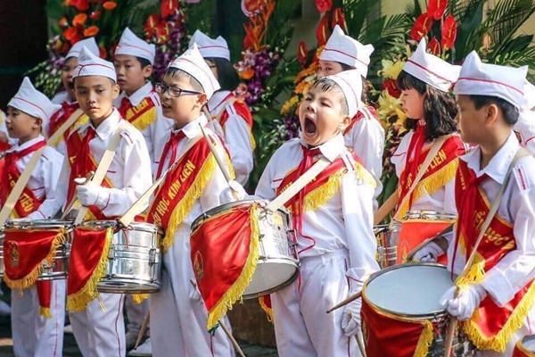 Chùm ảnh vui nhộn ngày khai giảng năm học mới