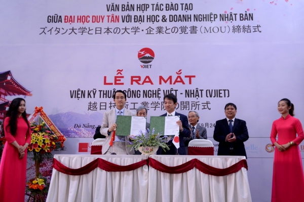 ĐH Duy Tân ra mắt Viện Kỹ thuật công nghệ Việt – Nhật - Ảnh 1