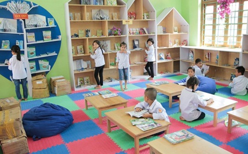 Gelex tặng thư viện sách cho trường tiểu học nghèo ở Hà Nam