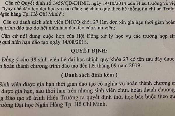 Học 6 năm vẫn chưa tốt nghiệp, nhiều sinh viên có nguy cơ bị buộc thôi học - Ảnh 2