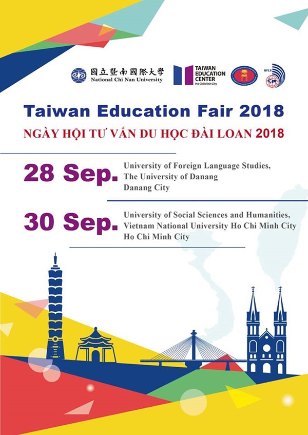 Ngày hội Triển lãm Giáo dục Đài Loan 2018 tại TP.HCM và Đà Nẵng