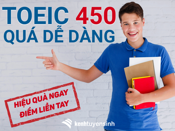 Giải mã phương pháp đạt điểm số TOEIC 450 - Ảnh 1