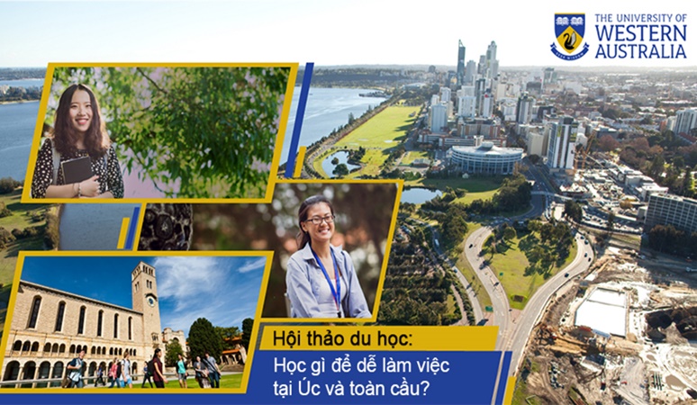Hội thảo Uni of Western Australia: Du học, Học bổng, Định cư 2019