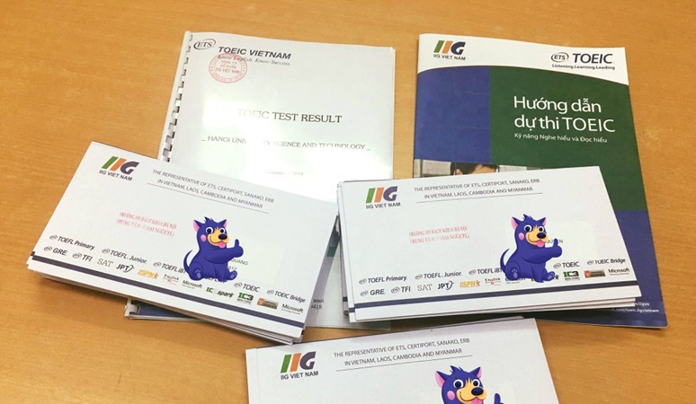 Nơi đăng ký thi TOEIC và thủ tục đăng ký thi TOEIC
